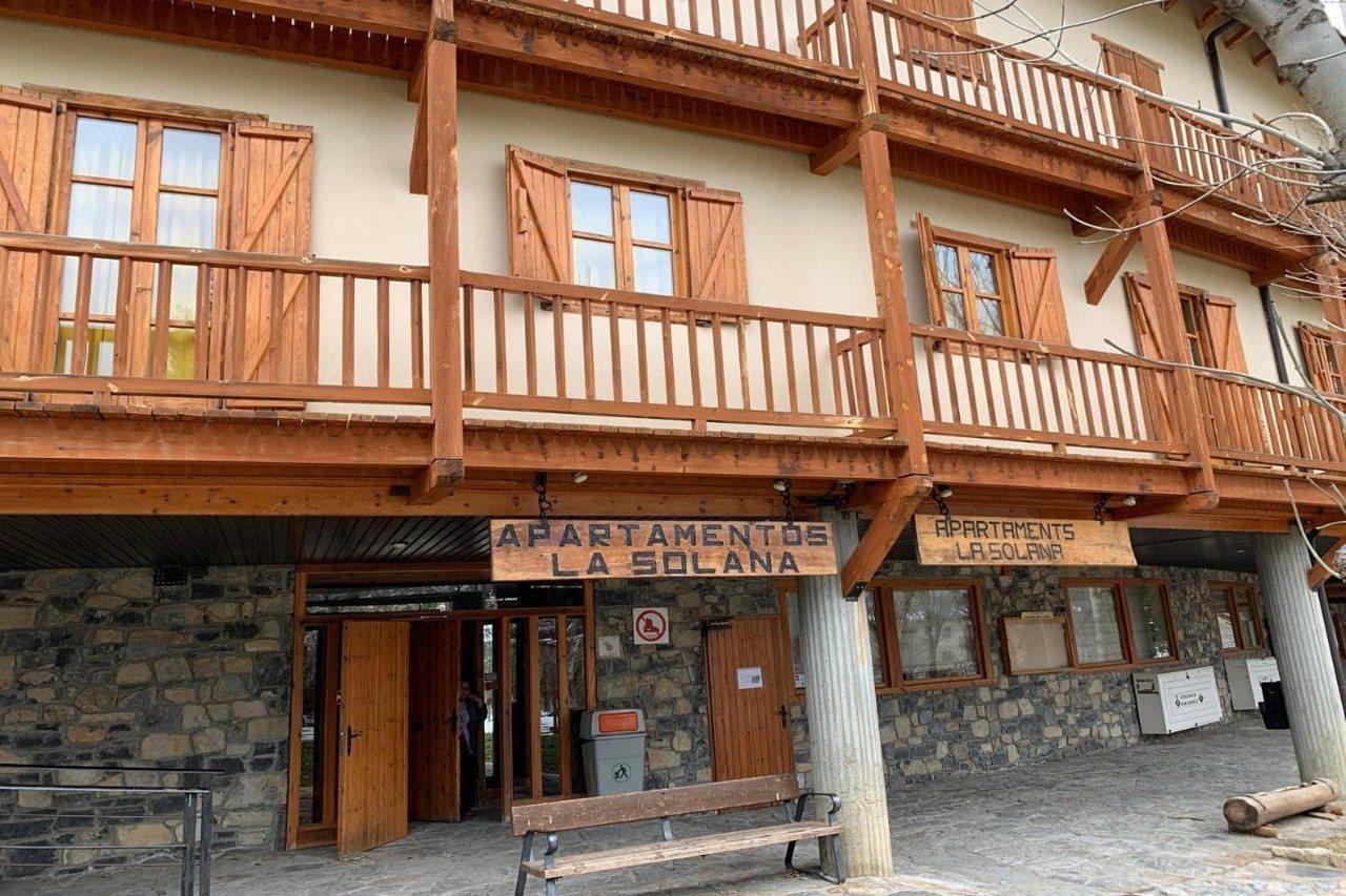 ホテル Residencial La Solana Vall de Boí エクステリア 写真