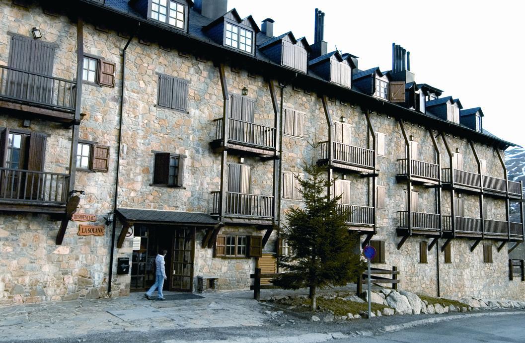 ホテル Residencial La Solana Vall de Boí エクステリア 写真